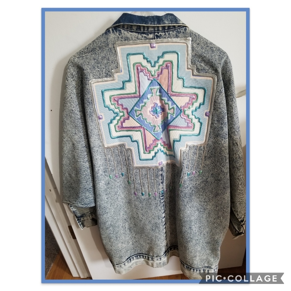 Vintage signed Native American Wearable Art
